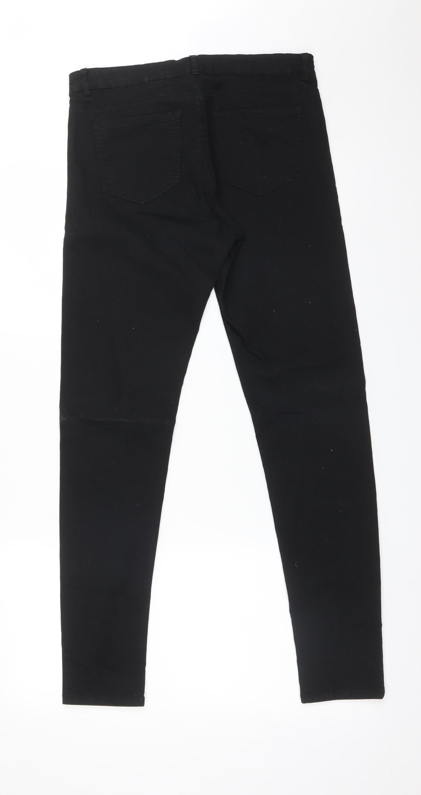 H&M Womens Black   Skinny Jeans Size 12 L29 in