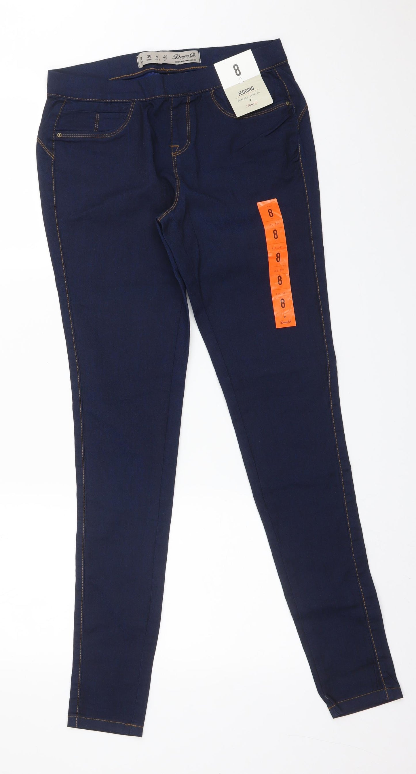 DENIM CO Womens Blue   Skinny Jeans Size 8 L31 in