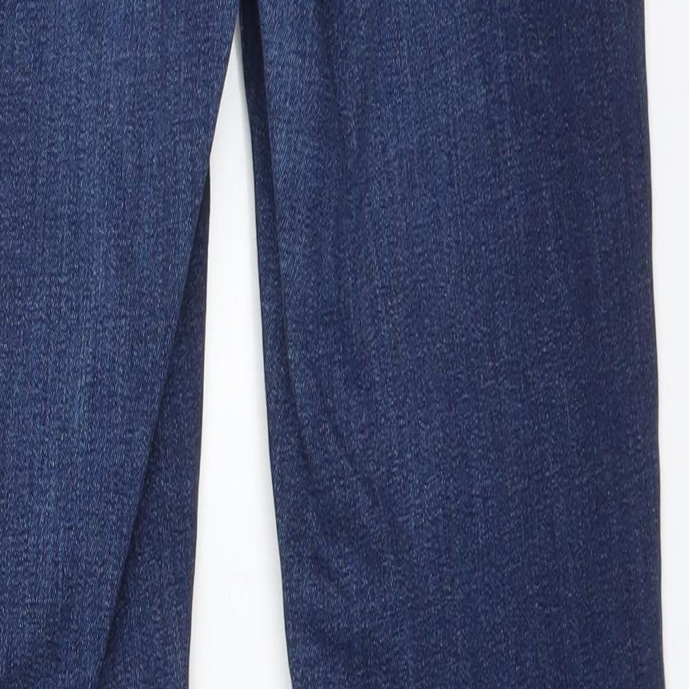 Topshop Womens Blue   Straight Jeans Size 10 L30 in