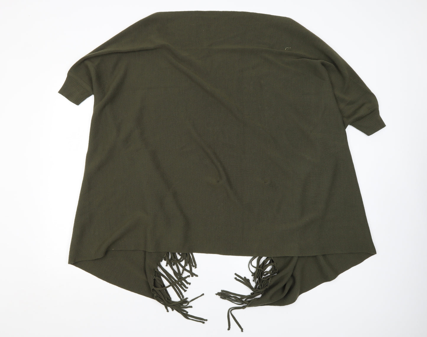Preworn Womens Green   Shrug Jumper One Size