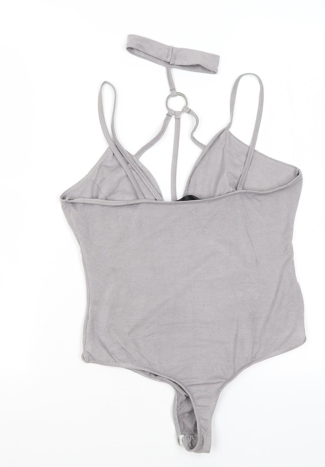 Missguided Womens Green   Bodysuit One-Piece Size 10