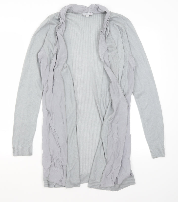 Per Una Womens Grey Shrug Jumper Size 10