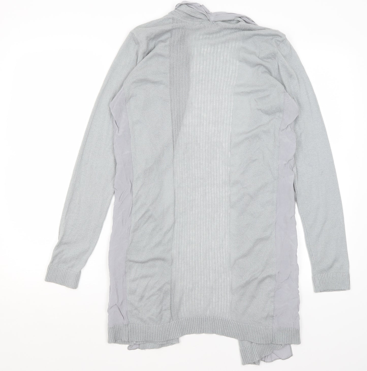 Per Una Womens Grey   Shrug Jumper Size 10