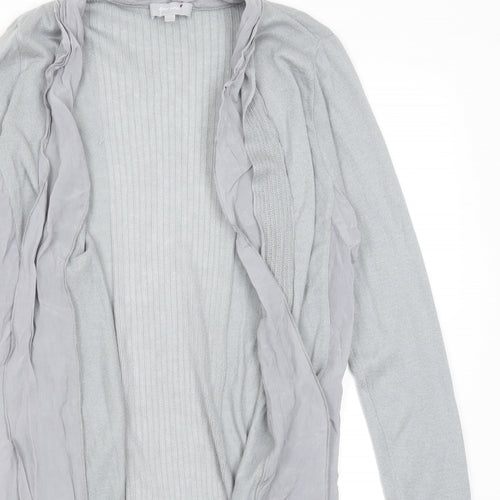 Per Una Womens Grey   Shrug Jumper Size 10