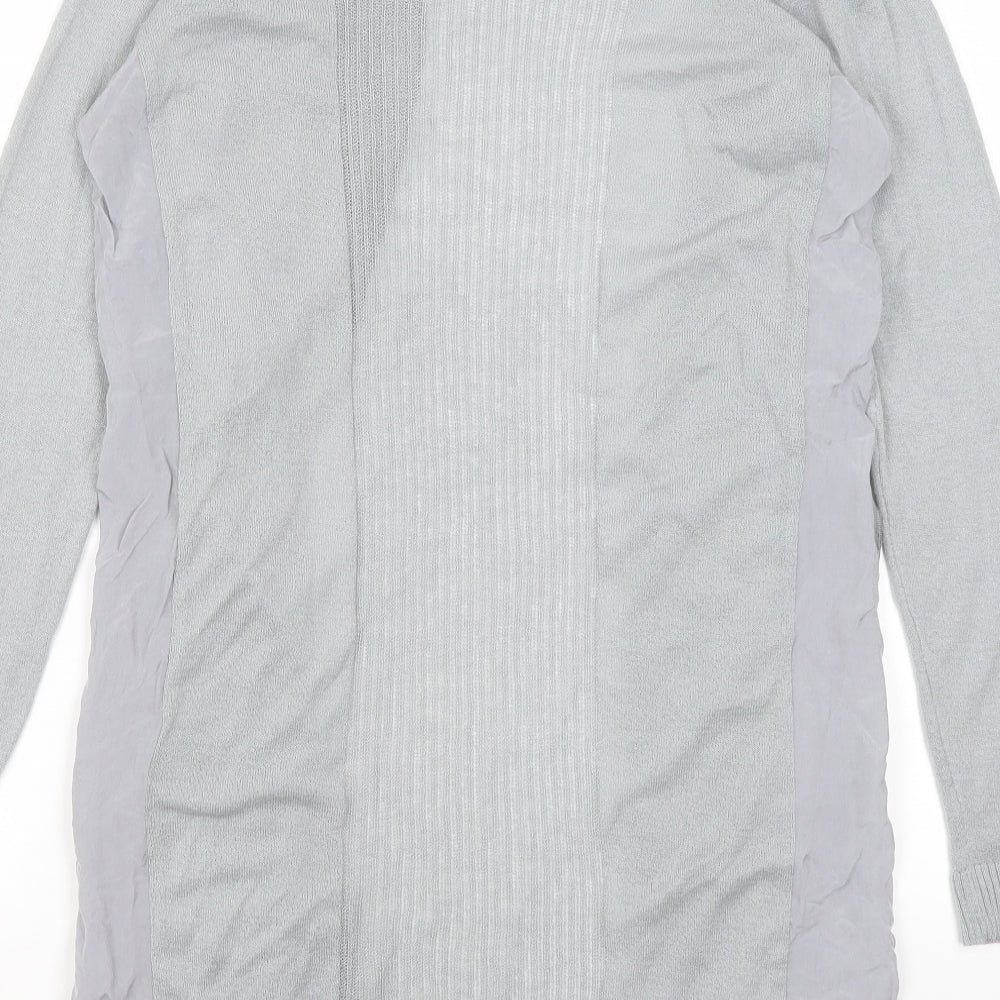 Per Una Womens Grey   Shrug Jumper Size 10
