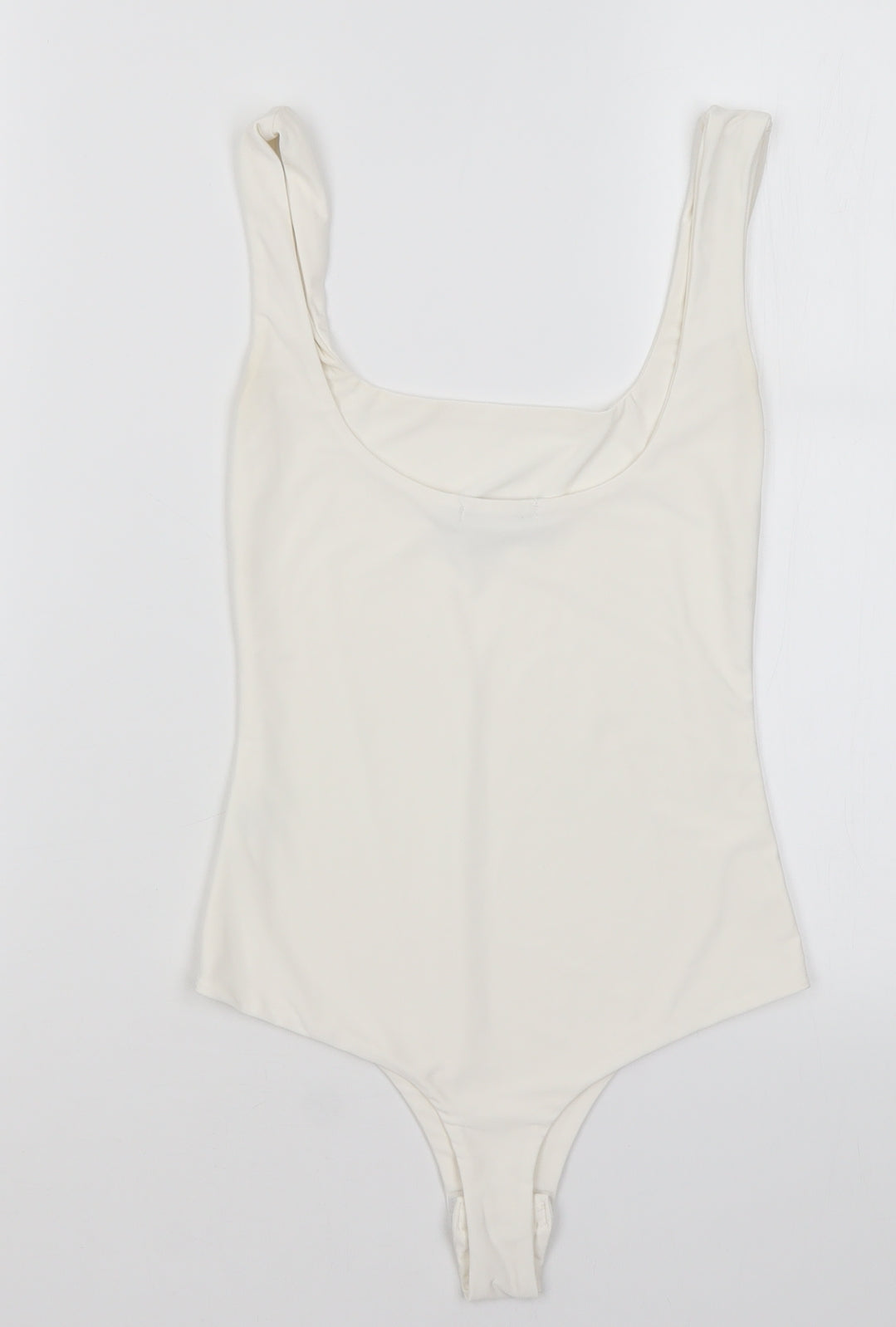 Pretty Little Thing Womens White   Bodysuit One-Piece Size 6
