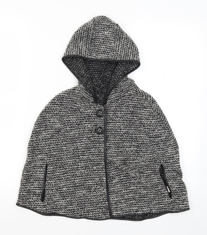 Dunnes  Girls Grey   Pullover Hoodie Size 7 Years