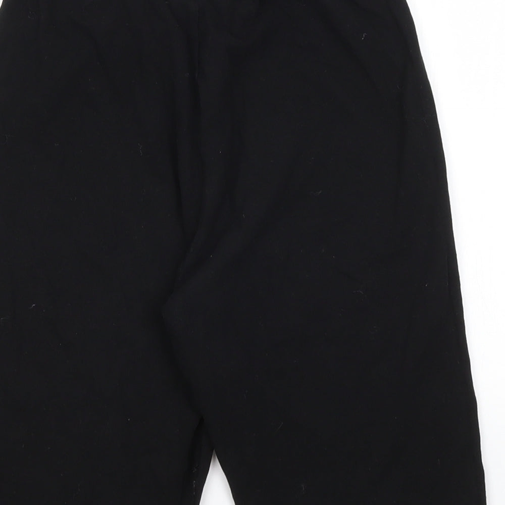 River Island Girls Black   Compression Shorts Size 13-14 Years