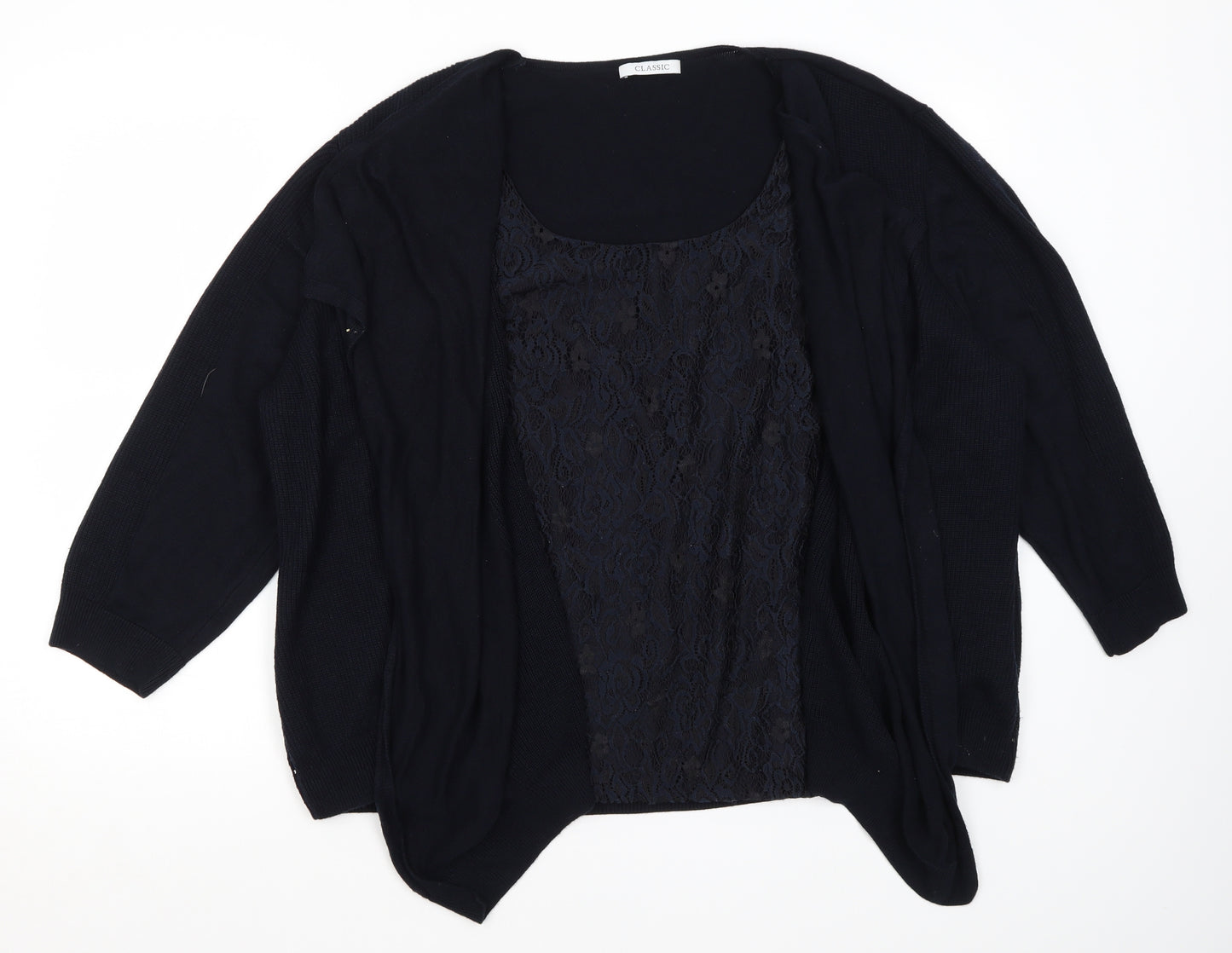 M&S Womens Blue   Pullover Jumper Size 22
