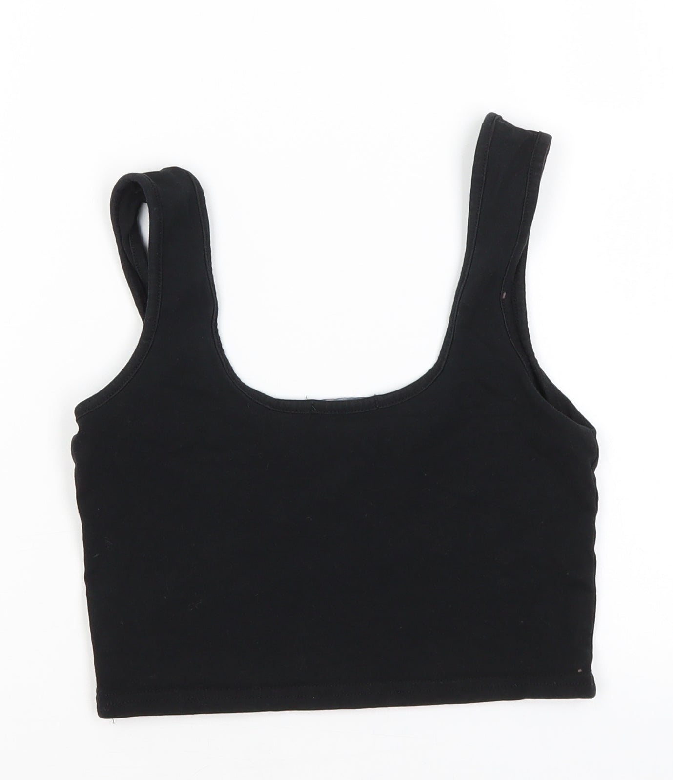 Pretty Little Thing Womens Black   Cropped Tank Size 8