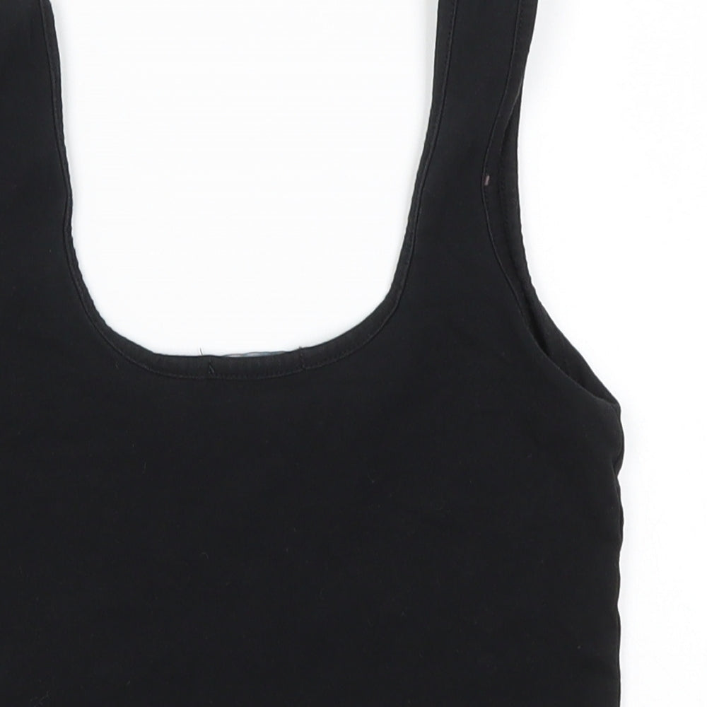Pretty Little Thing Womens Black   Cropped Tank Size 8