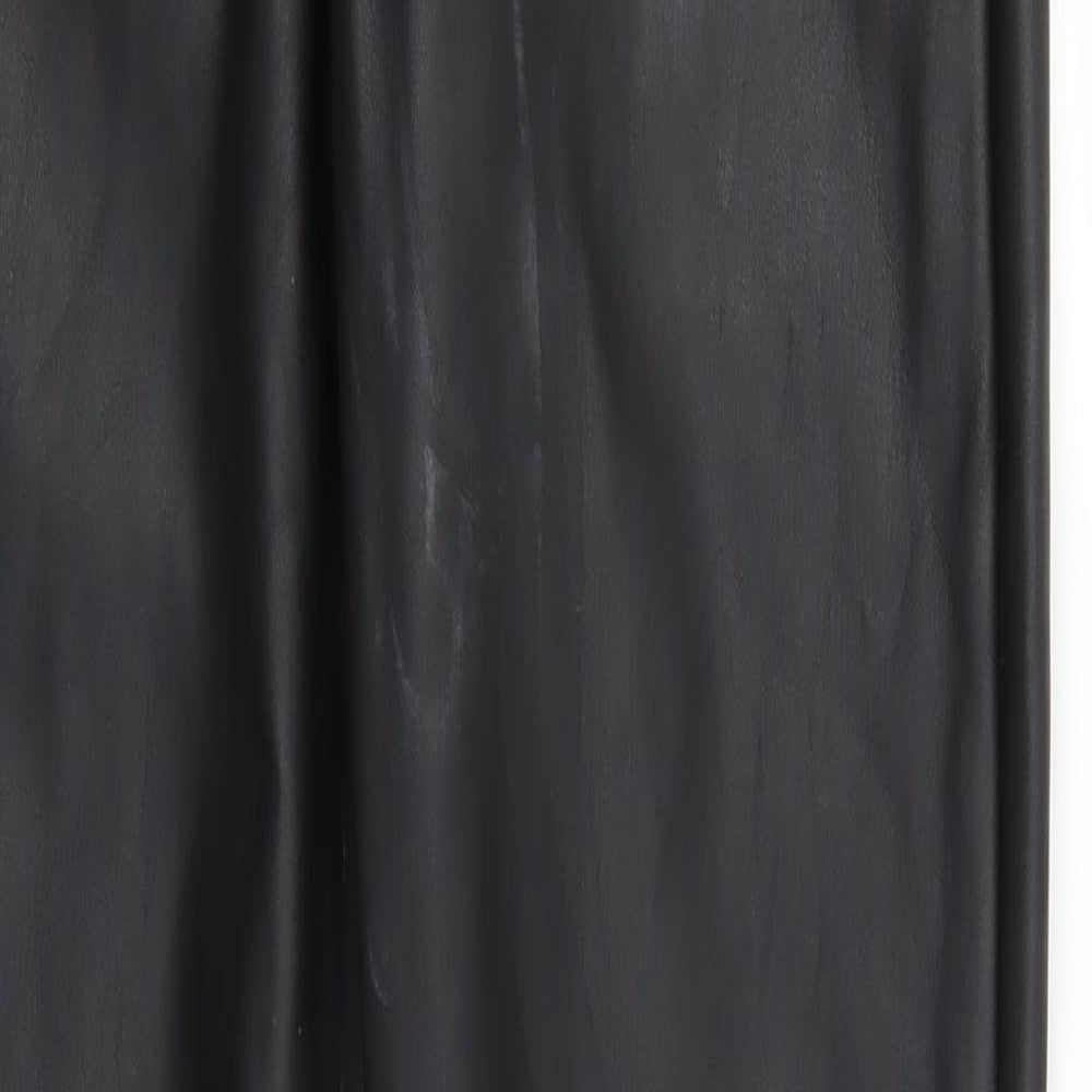 Denim Co Womens Black   Trousers  Size 8 L28 in