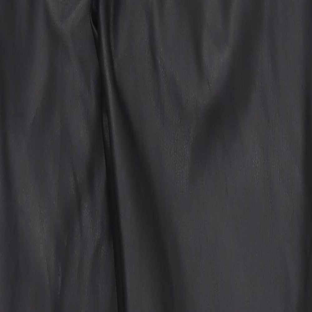 Denim Co Womens Black   Trousers  Size 8 L28 in