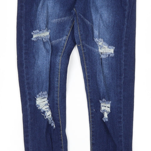 Denim Wise  Womens Blue   Skinny Jeans Size 4 L24 in