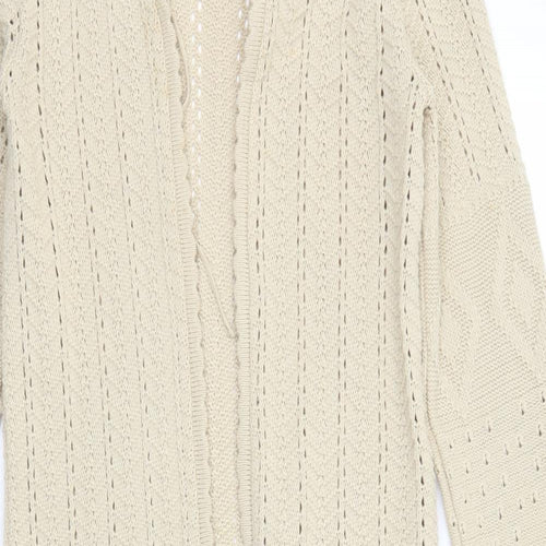 Modern Woman Womens Beige   Shrug Jumper Size 12