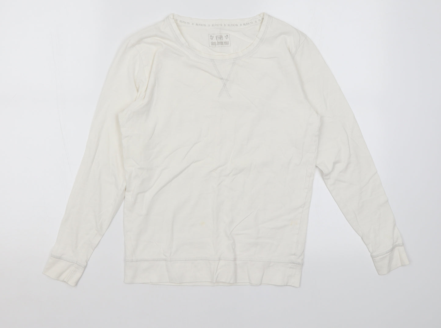 F&F Womens White   Pullover Jumper Size 6