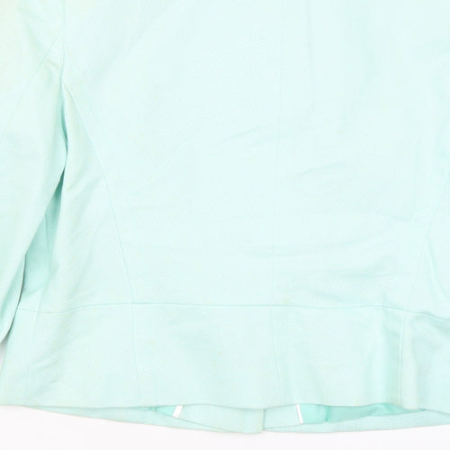 Bay Womens Blue   Jacket Blazer Size 12