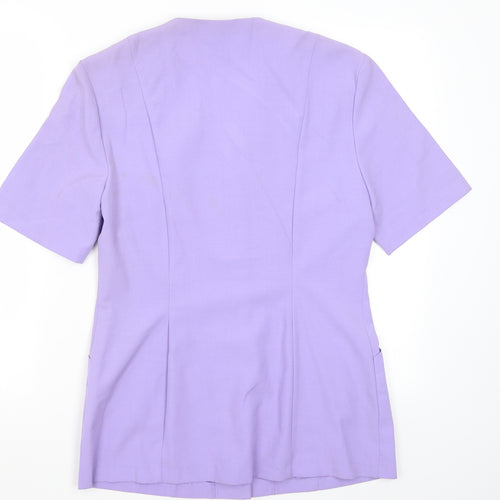 Ego Womens Purple   Jacket Blazer Size 14