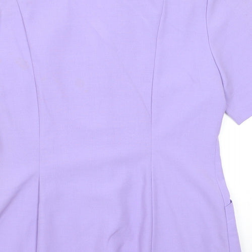 Ego Womens Purple   Jacket Blazer Size 14