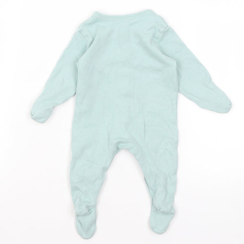 Geogre Baby Blue   Romper One-Piece Size Newborn