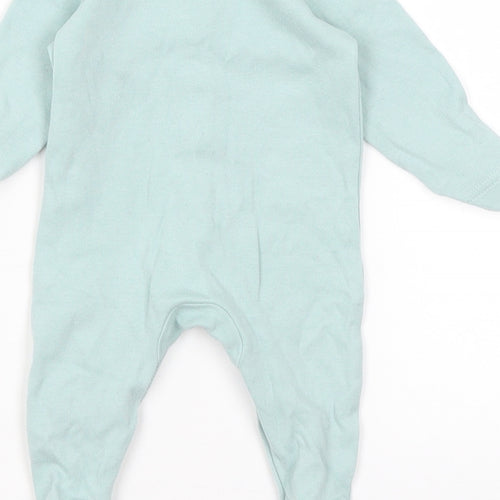 Geogre Baby Blue   Romper One-Piece Size Newborn