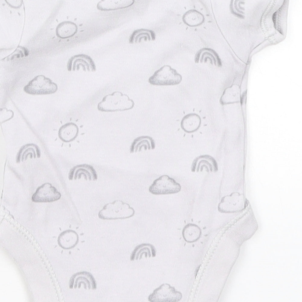 George Baby Grey   Romper One-Piece Size Newborn  - Weather