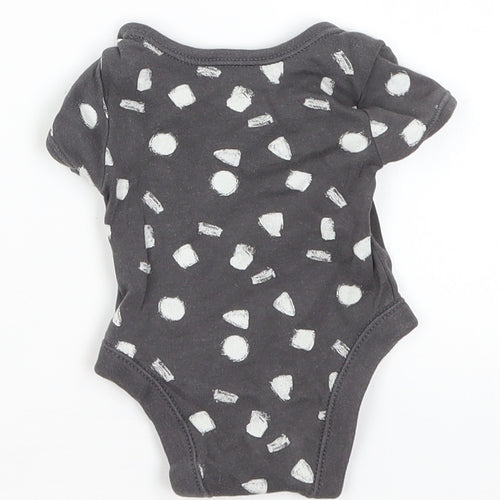 George Baby Grey   Romper One-Piece Size Newborn