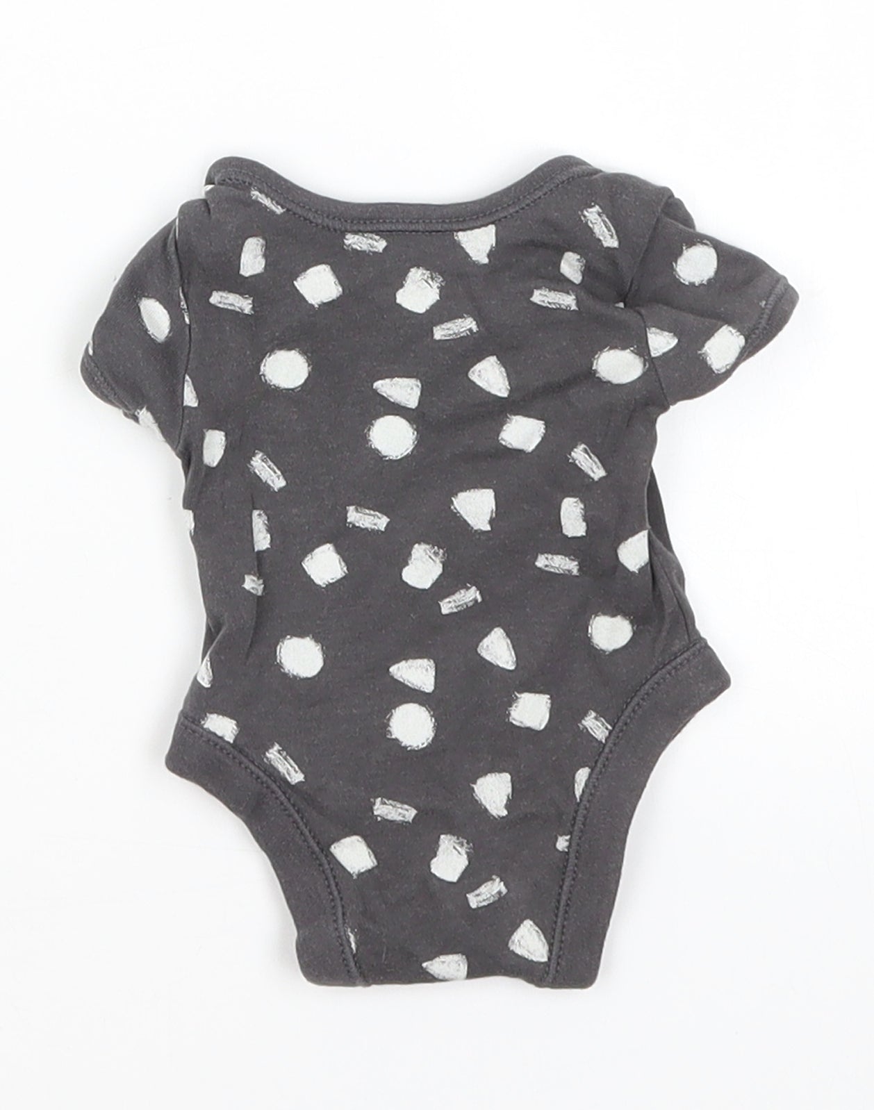George Baby Grey   Romper One-Piece Size Newborn