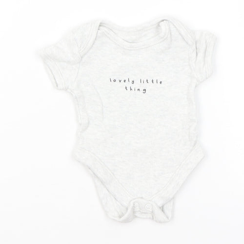 George Baby Grey   Romper One-Piece Size Newborn  - Lovely Little Thing