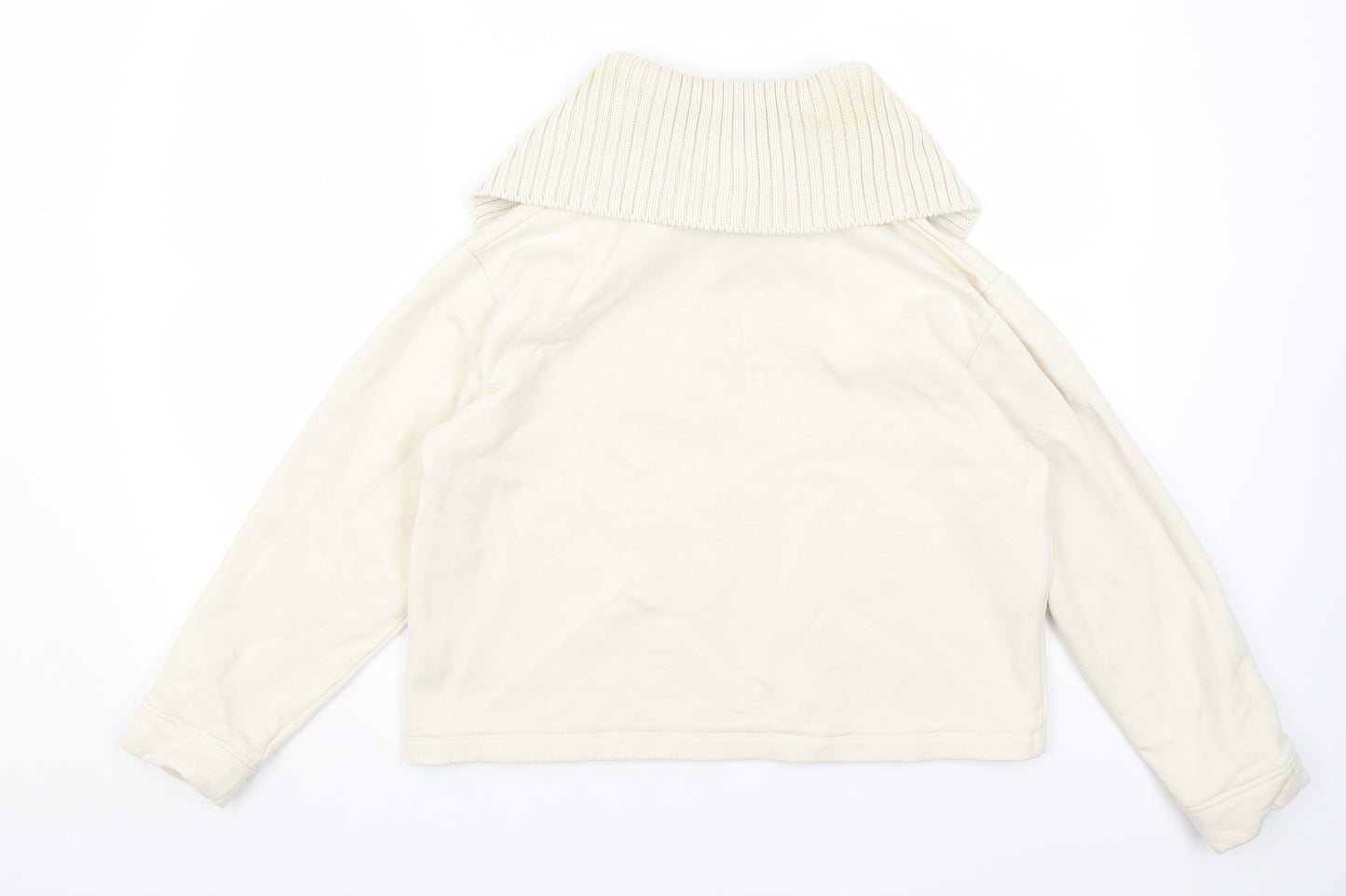 Zara Womens Ivory   Pullover Jumper Size M