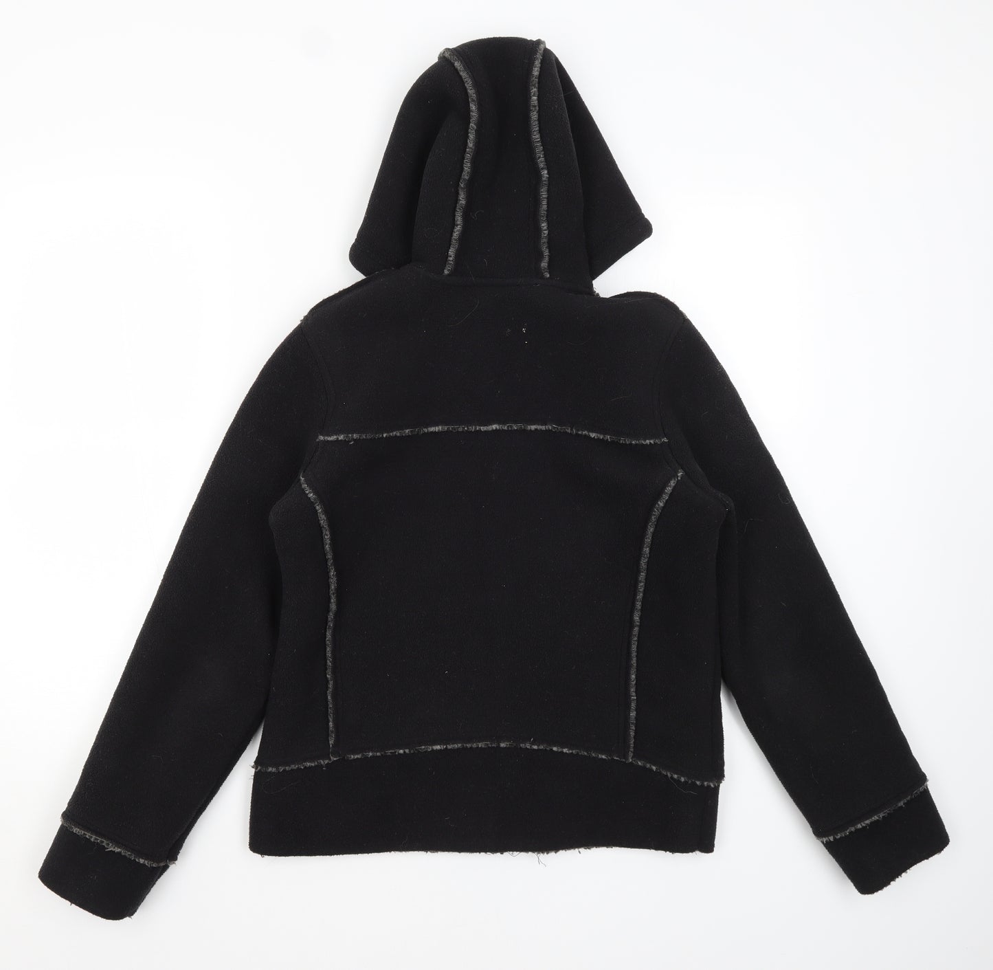 NEXT Womens Black   Full Zip Hoodie Size 14