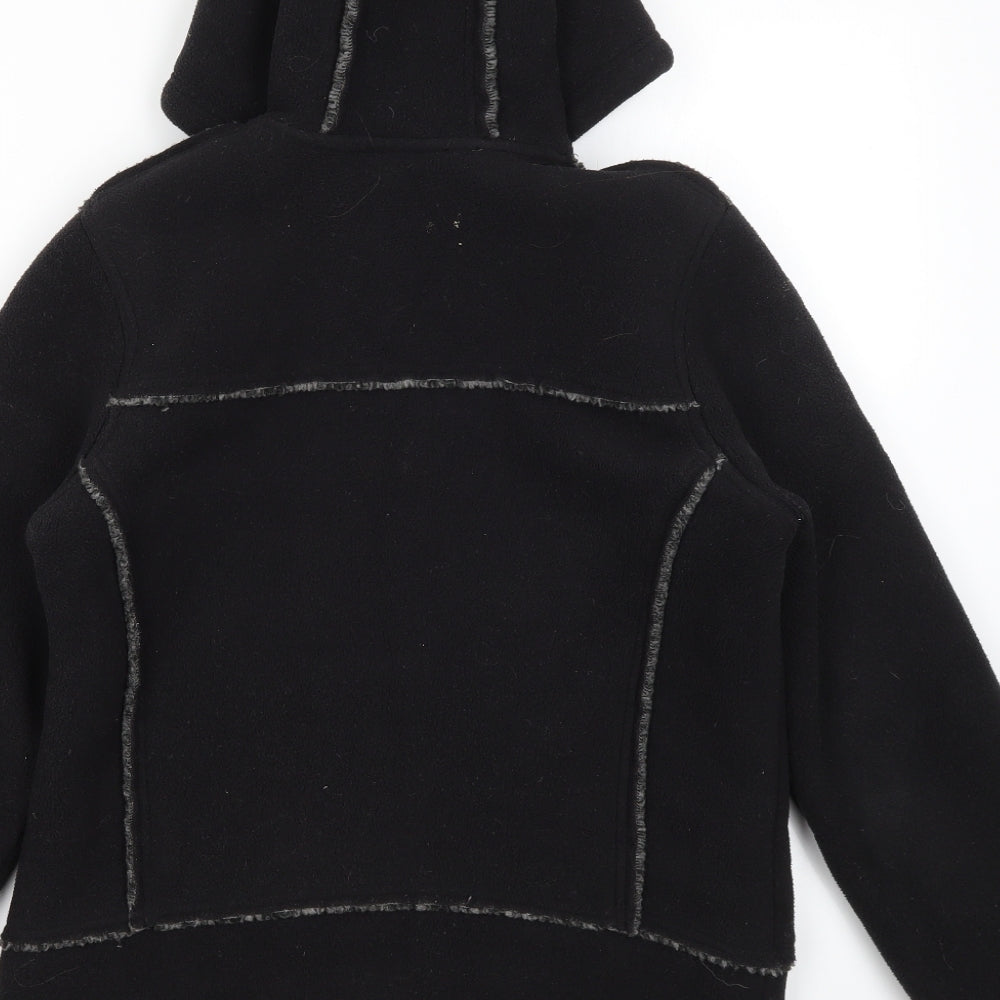 NEXT Womens Black   Full Zip Hoodie Size 14