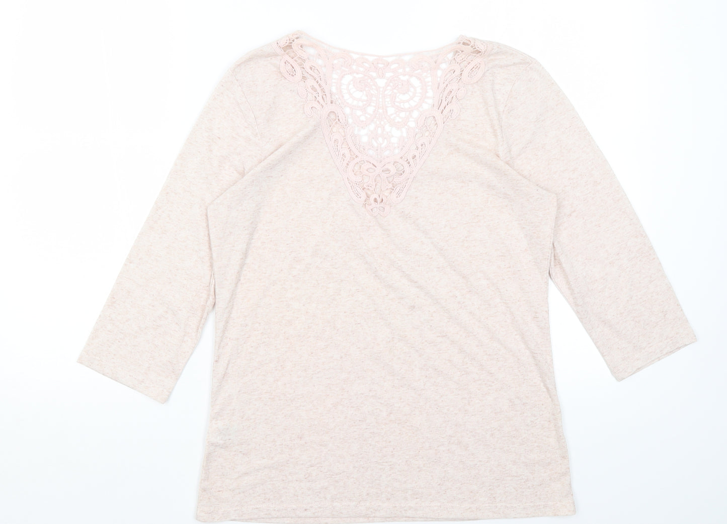 Papaya Womens Pink   Basic T-Shirt Size 10