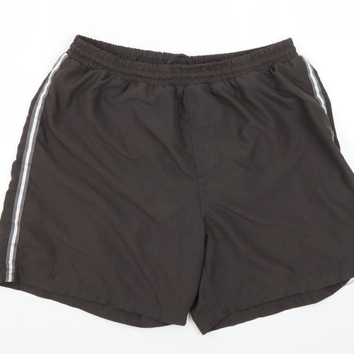 Easy Mens Grey   Athletic Shorts Size L