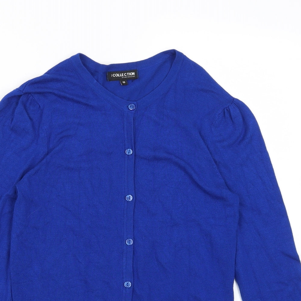 The Collection Womens Blue   Cardigan Jumper Size 10
