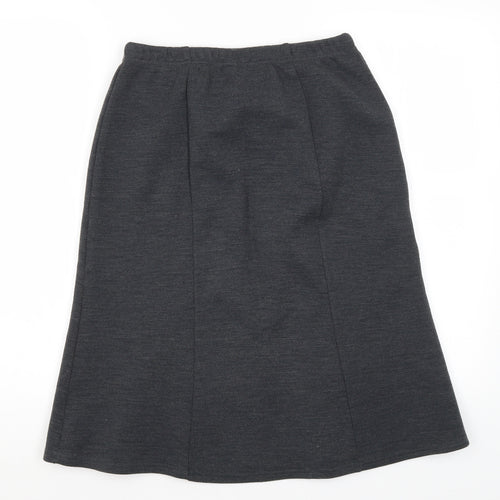 Damart Womens Grey   Flare Skirt Size 12