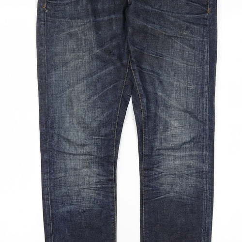 River Island Mens Blue   Straight Jeans Size 26 in L29 in