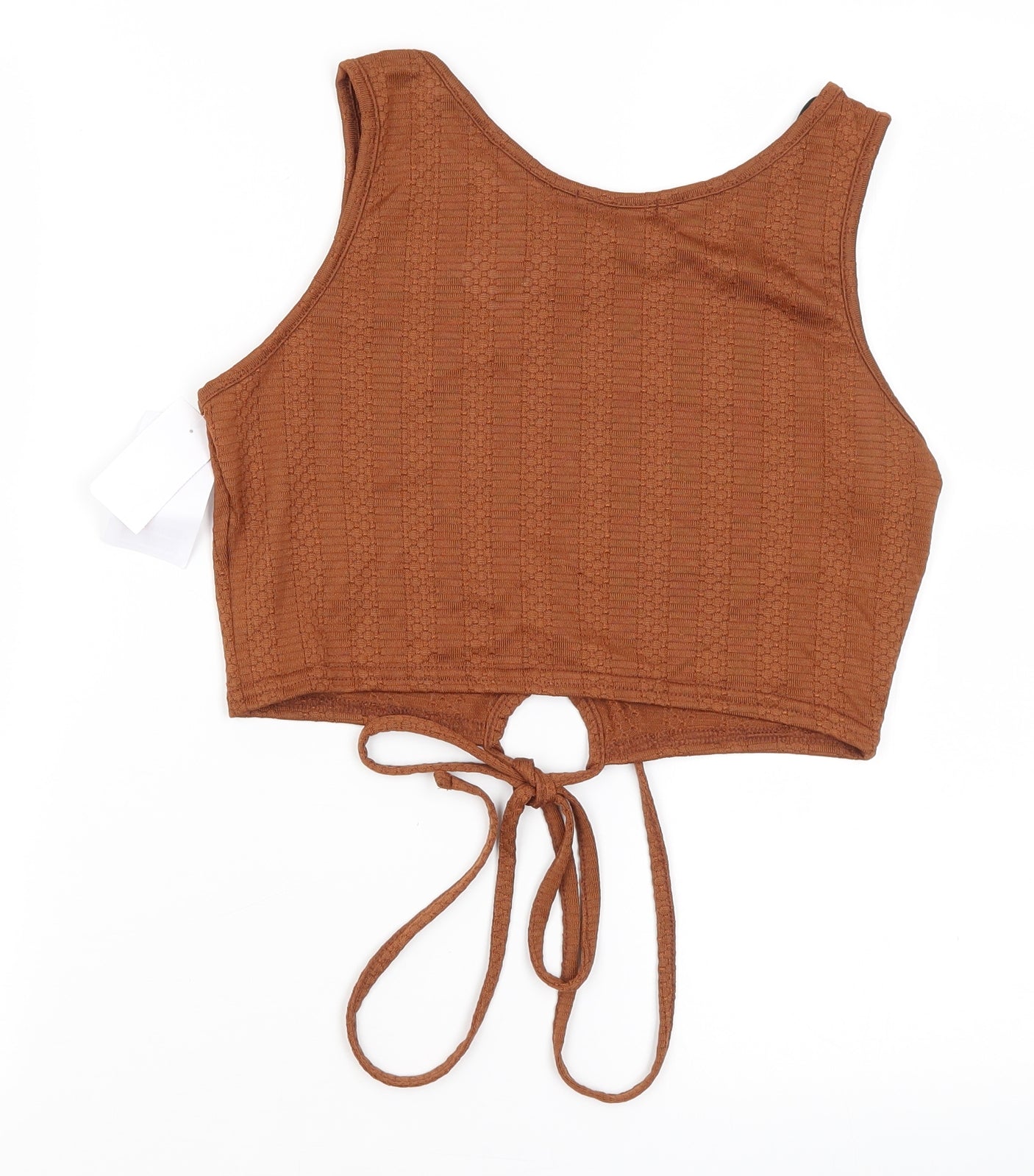 Vetiver Womens Brown   Cropped Tank Size 14