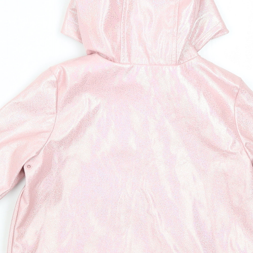 Primark Girls Pink   Rain Coat Coat Size 2-3 Years