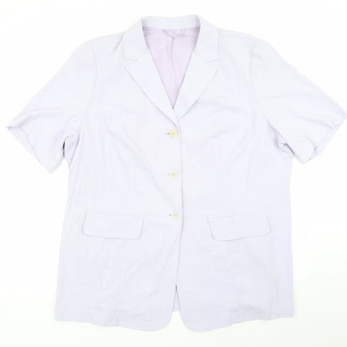 essence Womens Purple   Jacket  Size 20  - Pale Lilac