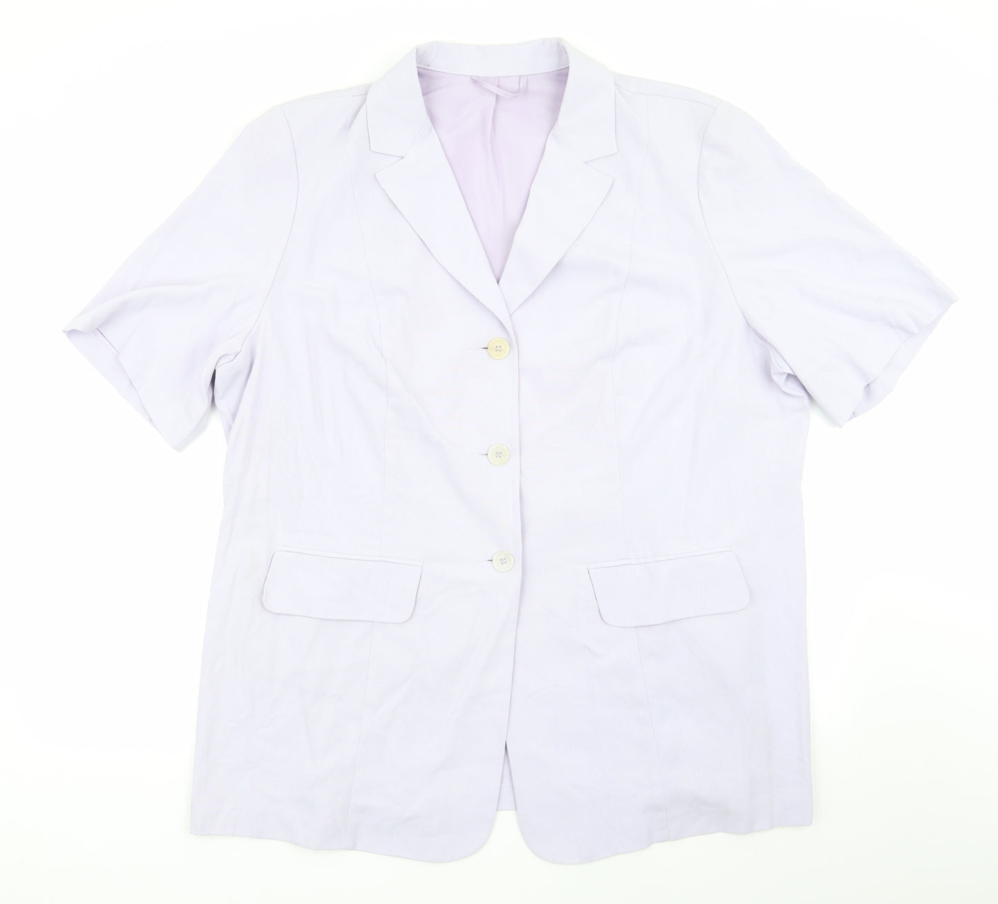 essence Womens Purple   Jacket  Size 20  - Pale Lilac