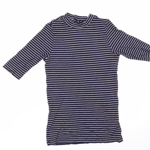 Florence and fred Womens Blue Striped  Pullover Jumper Size 6  - Blue & White Stripe
