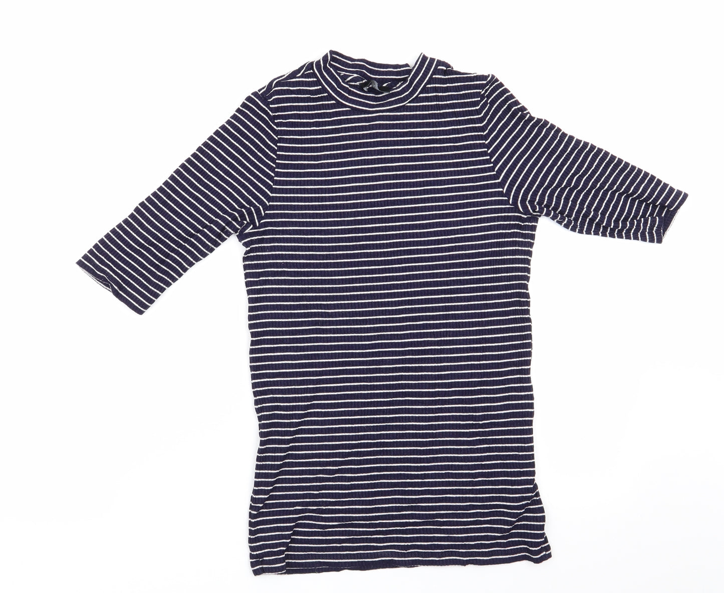 Florence and fred Womens Blue Striped  Pullover Jumper Size 6  - Blue & White Stripe