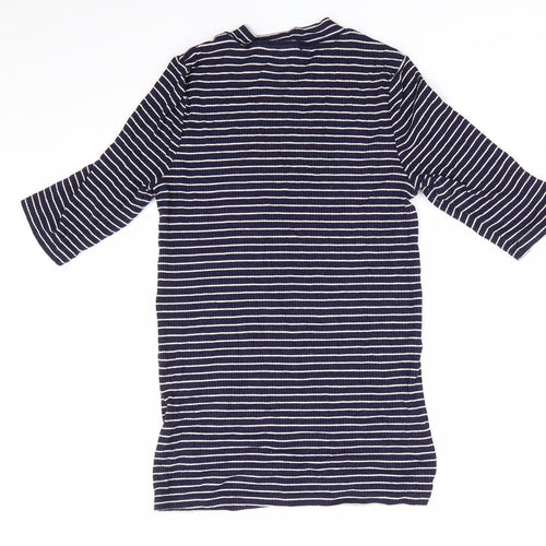 Florence and fred Womens Blue Striped  Pullover Jumper Size 6  - Blue & White Stripe