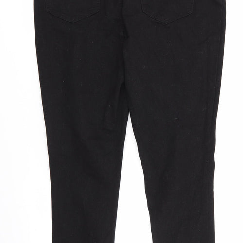 Pretty Little Thing  Womens Black   Straight Jeans Size 14 L28 in
