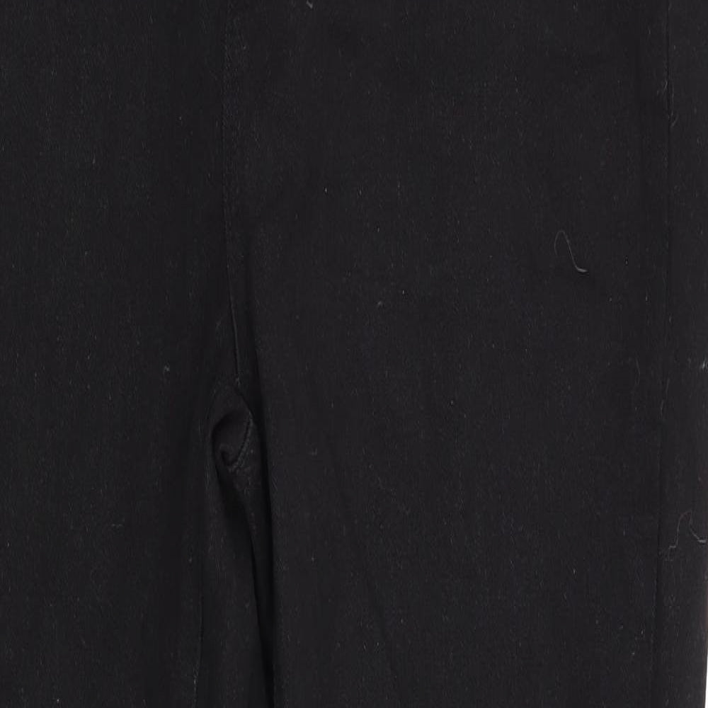 Pretty Little Thing  Womens Black   Straight Jeans Size 14 L28 in
