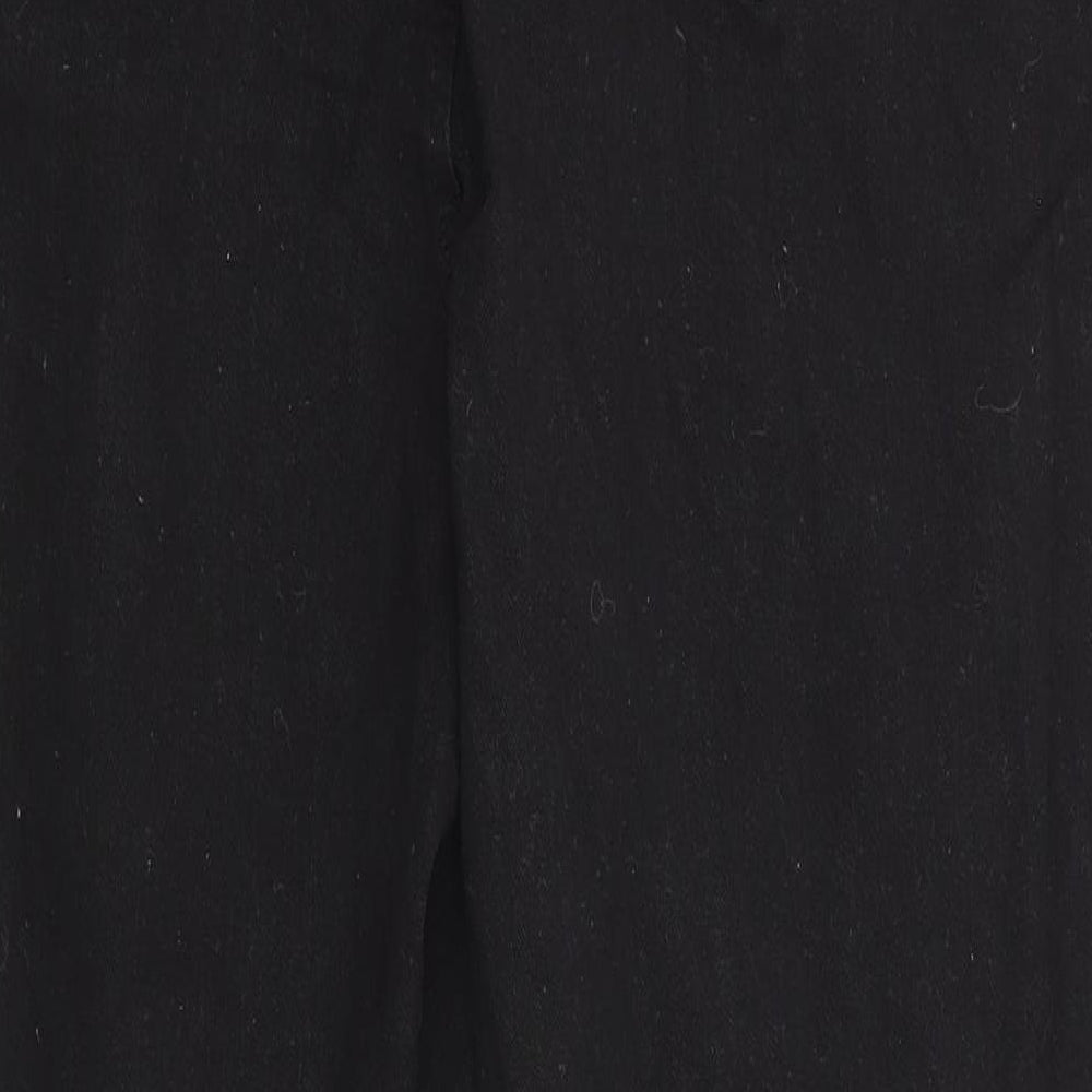 Pretty Little Thing  Womens Black   Straight Jeans Size 14 L28 in