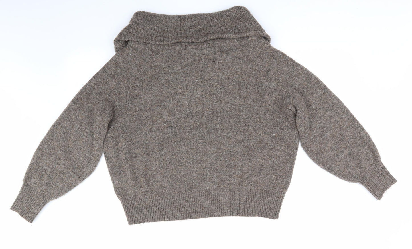 H&M Womens Brown   Pullover Jumper Size M