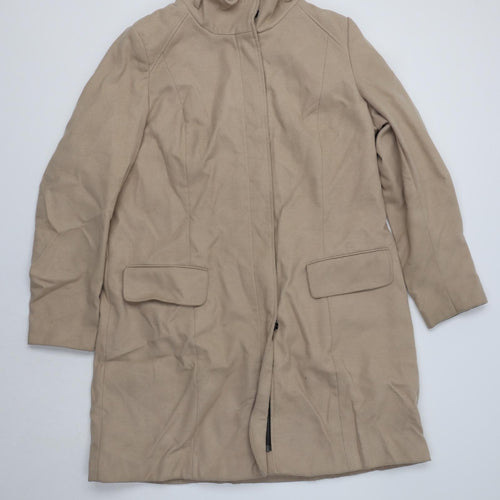 Savoir Womens Beige   Overcoat Coat Size 20