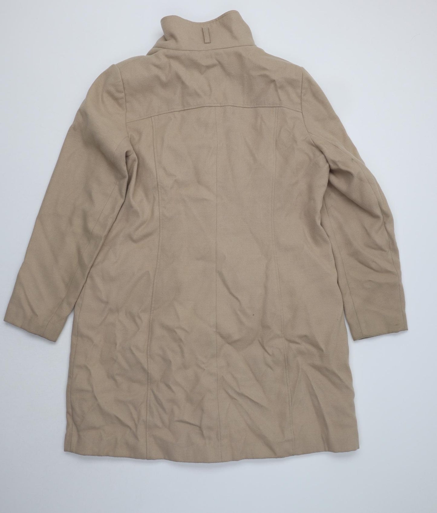 Savoir Womens Beige   Overcoat Coat Size 20